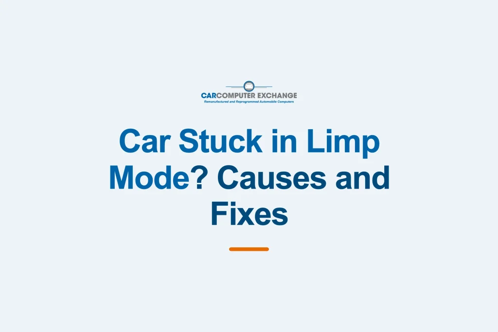 Car stuck in limp mode: causes and fixes